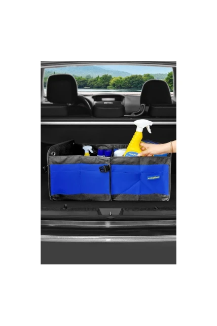 Goodyear 71L Oto Bagaj Organizer – Dayanıklı ve Pratik Araç İçi Düzenleyici
