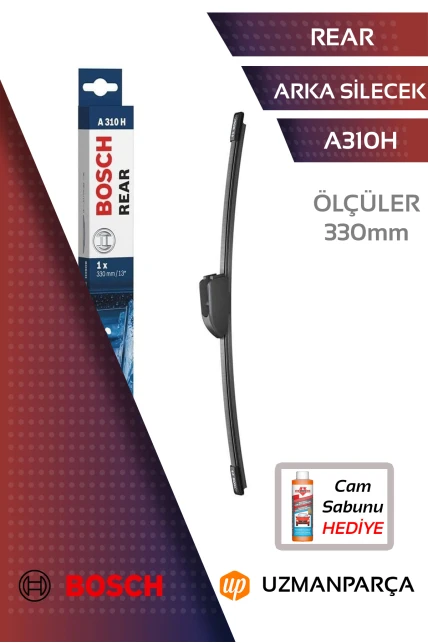 Alfa Romeo Stelvio 2017-2024 Bosch Rear A310H Arka Silecek 330mm – 3397013049
