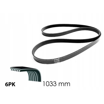 GATES 6PK1033 V Kayışı