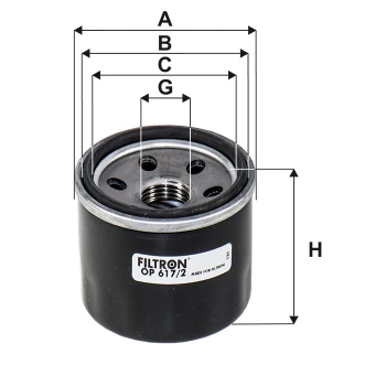 Filtron OP617/2 Yağ Filtresi