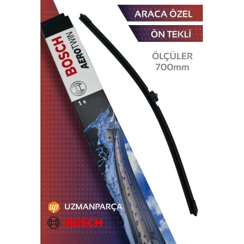 Toyota Yaris 2012-2019 Tekli Aerotwin Retrofit Ön Silecek Bosch