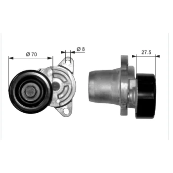 GATES V KAYIŞ GERGİ KÜTÜĞÜ
