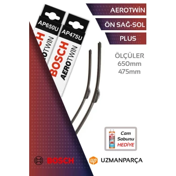 Volkswagen Passat B8/8.5 2015-2022 Muz Tipi Aerotwin Plus Ön Silecek Takımı Bosch