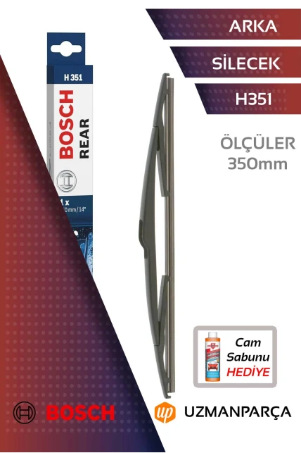Bosch Rear H351 Arka Silecek 350mm - 3397004559