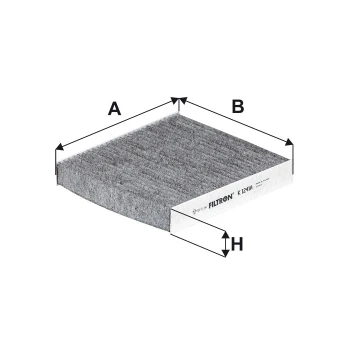 Filtron K1241A Karbonlu Polen Filtresi