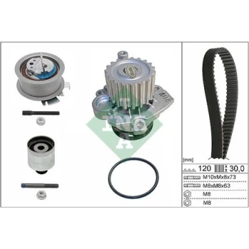 Audi A3 1.9 TDI Dizel Triger ve Devirdaim Seti 2005-2009 INA