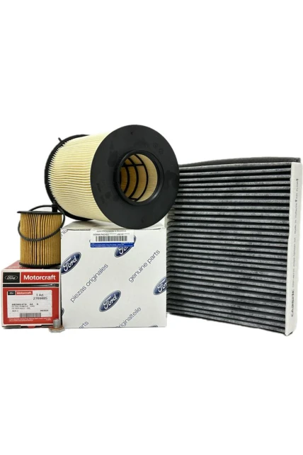 Ford C-Max 1.6 TDCi Dizel Filtre Bakım Seti 2011-2018 Hava+Yağ+Karbonlu Polen Filtresi