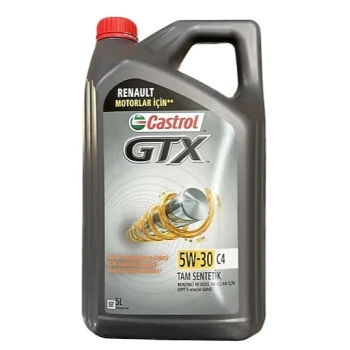 Castrol GTX 5W30 5 Litre Partiküllü Motor Yağı