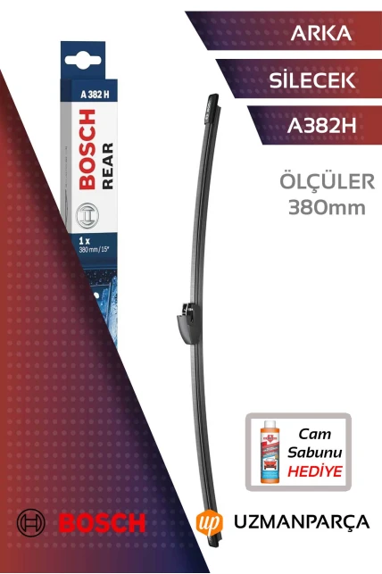 Seat İbiza 2012-2016 Bosch Rear A382H Arka Silecek 380mm - 3397006865