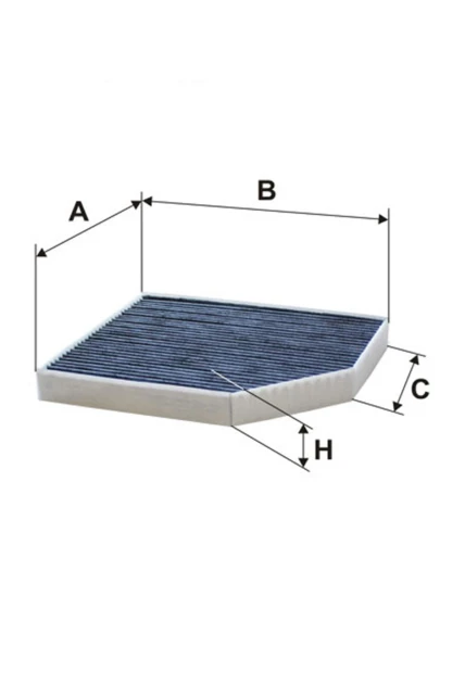 Audi A4 (B8) Karbonlu Polen Filtresi 2009-2015 Filtron