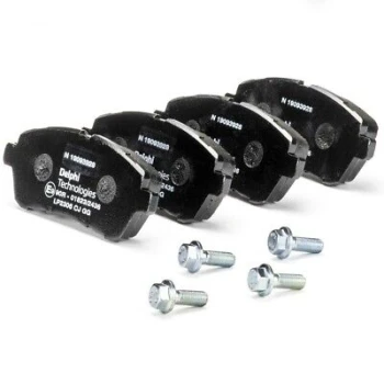 Ford Fiesta Ön Fren Balatası 2009-2016 Delphi Takım