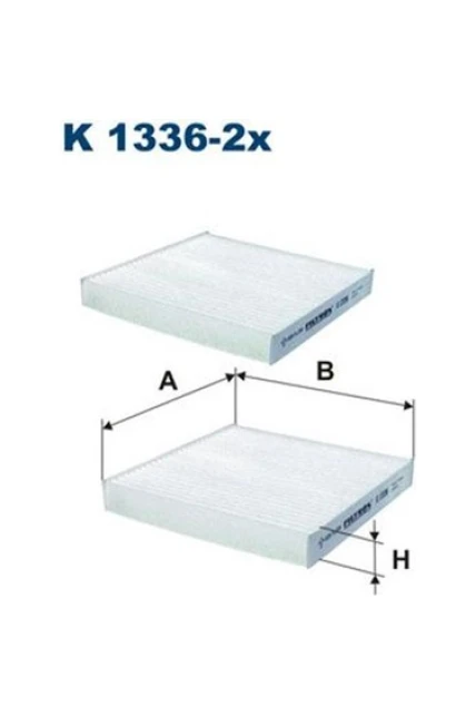 Filtron K1336-2X Polen Filtresi 64319237158 - 64319312316 - 64312284827