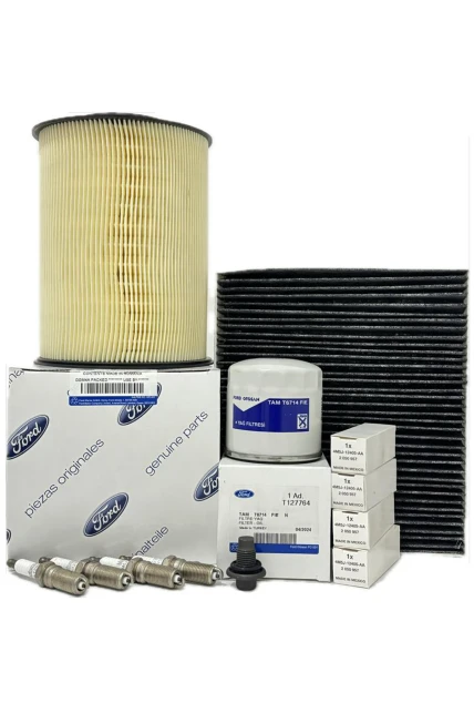 Ford C-Max 1.6 Benzinli Filtre Bakım Seti 2008-2011 Hava+Yağ+Karbonlu Polen Filtresi+Buji Seti
