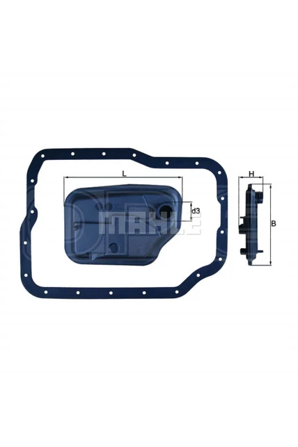 Ford Focus C-Max Fiesta Otomatik Şanzıman Yağ Filtresi Mahle