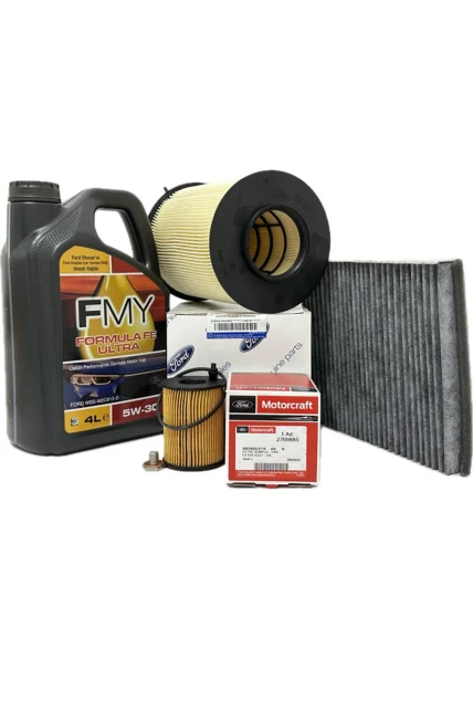 Ford Focus 3 1.6 TDCi Dizel Filtre Bakım Seti 2011-2018 Hava+Yağ+Karbonlu Polen Filtresi+Motor Yağı