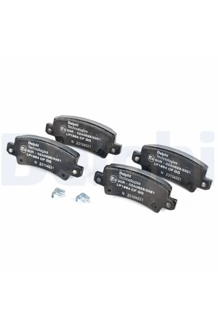 Toyota Corolla Arka Fren Balatası 2002-2007 Delphi