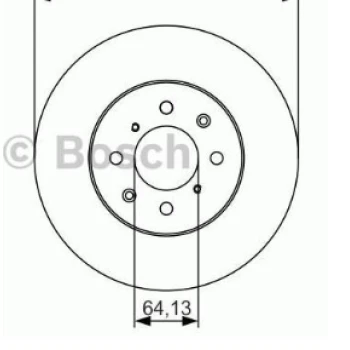 BOSCH ÖN FREN DİSKİ ÖZEL