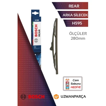 Seat Leon 2006-2008 Bosch Rear H595 Arka Silecek 280mm - 3397004595
