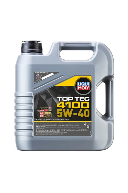 LIQUI MOLY 5W40 Motor Yağı Top Tec 4100 4 Litre LQM-2195