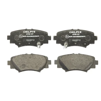 Mazda 3 BM Arka Fren Balatası 2014-2018 Delphi Takım