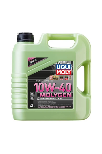 LIQUI MOLY 10W40 Motor Yağı Molygen New Generation 4 Litre 8538