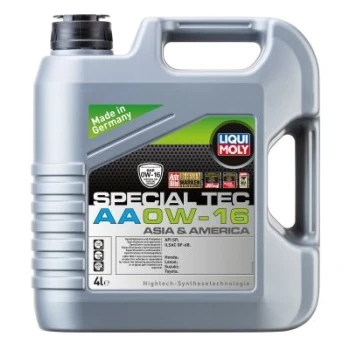 LIQUI MOLY 0W16 Motor Yağı Special Tec AA 4 Litre (21327)