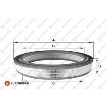 Eurorepar 1682267080 Hava Filtresi