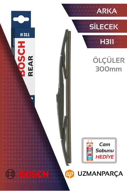 Opel Astra 2010-2020 Rear H311 Bosch Arka Silecek 300mm