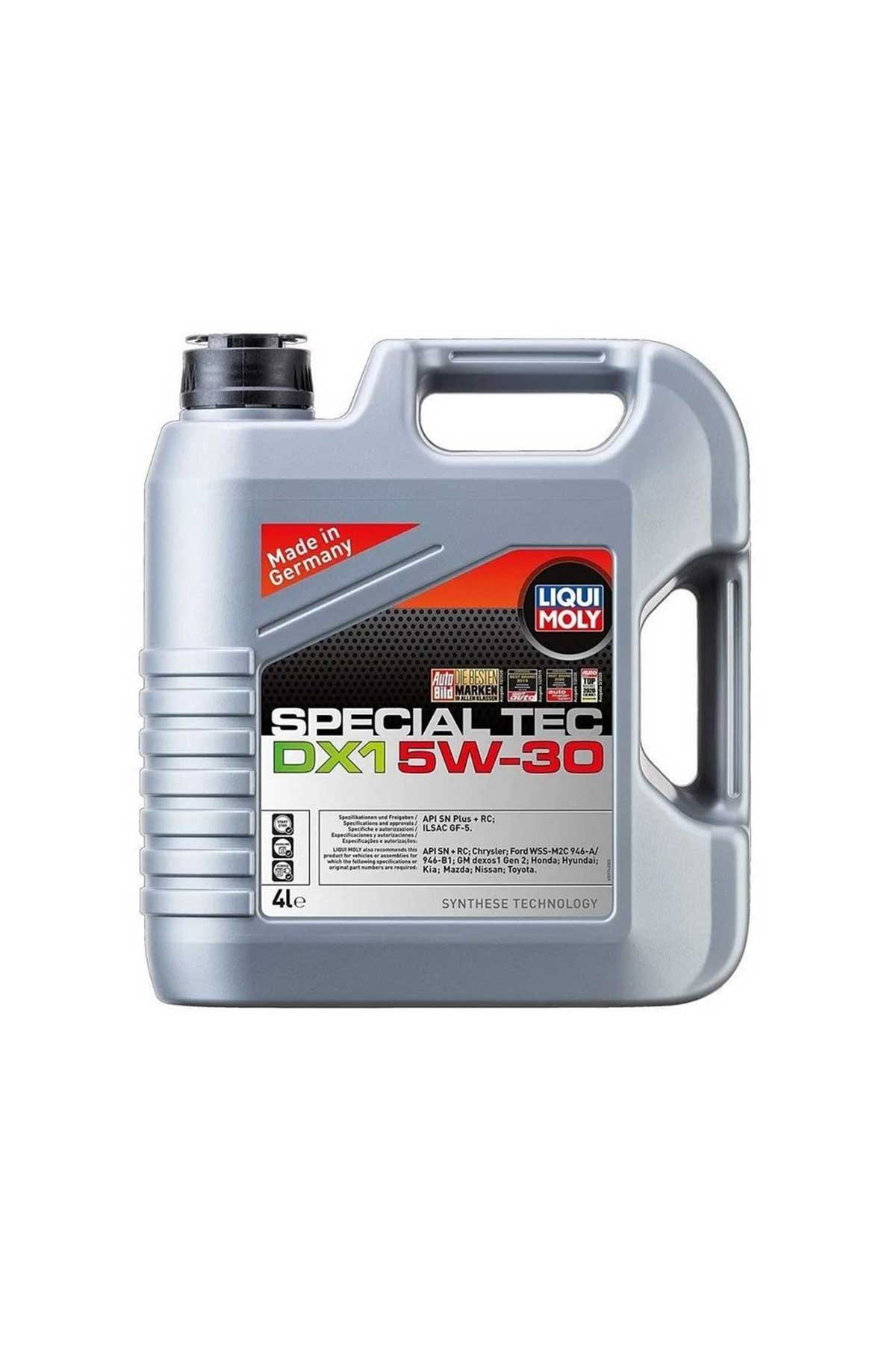 LIQUI MOLY 5W30 Motor Yağı Special Tec DX1 Gen2 4 Litre 20968