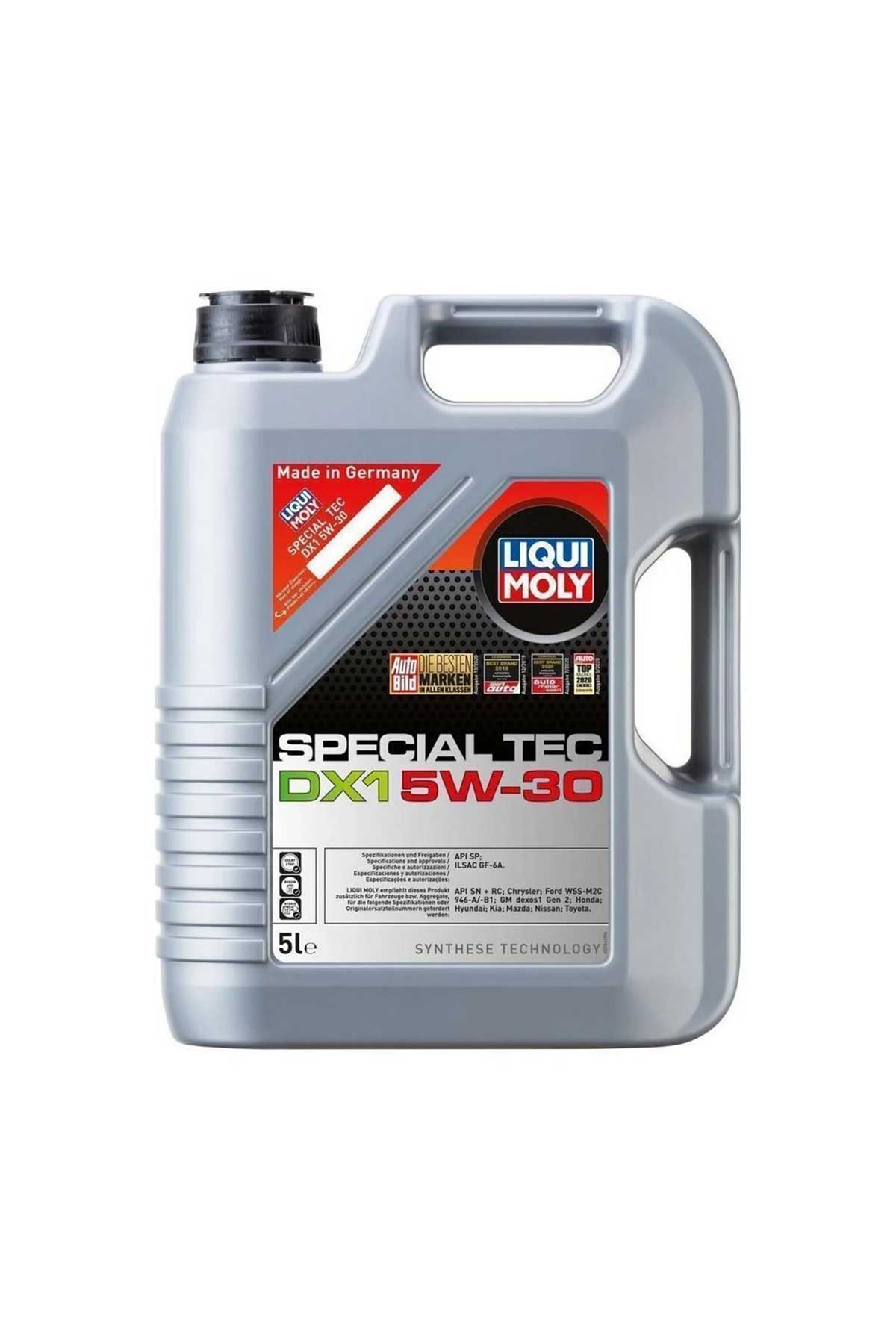 LIQUI MOLY 5W30 Motor Yağı Special Tec DX1 Gen2 5 Litre 20969