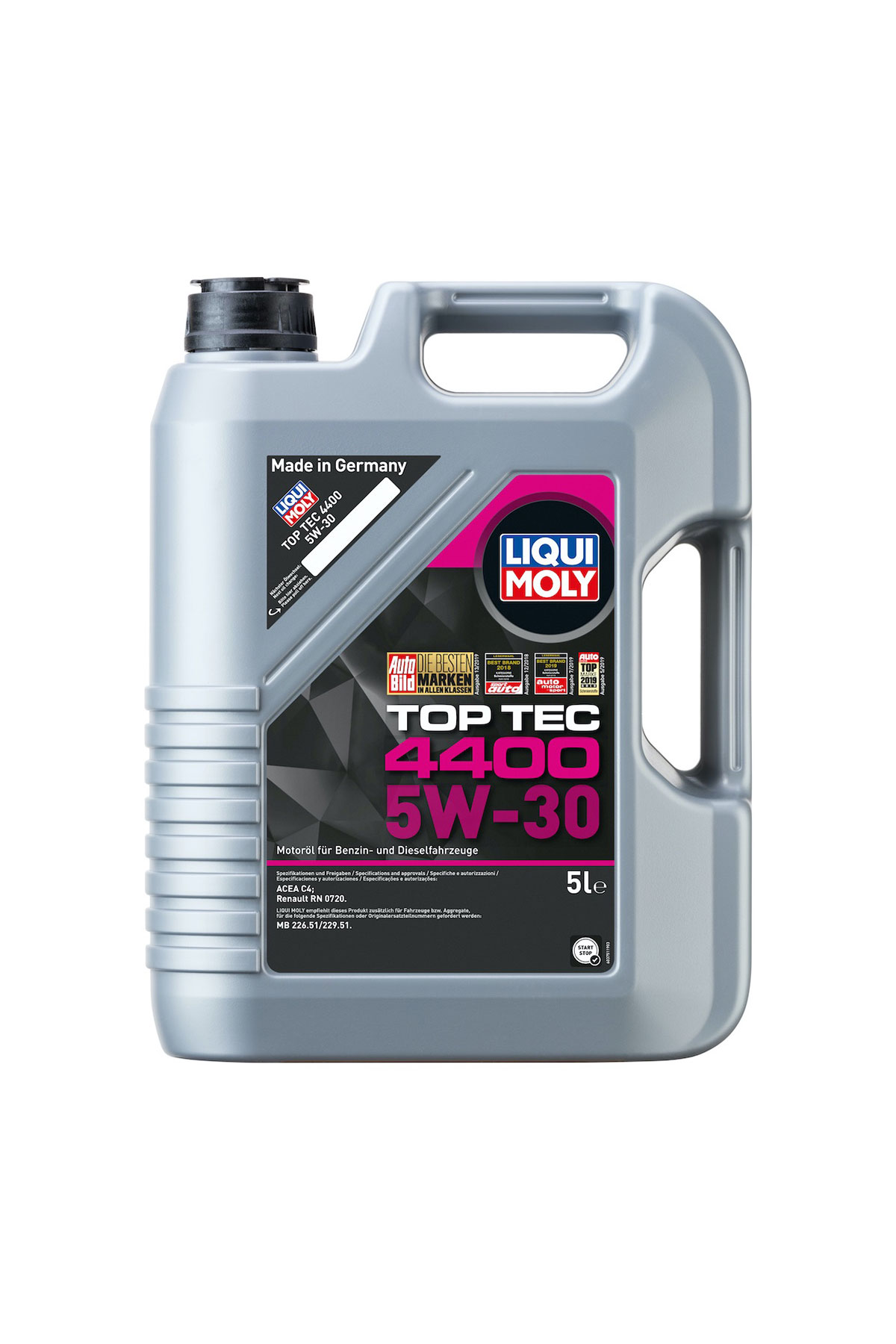 LIQUI MOLY Top Tec 4400 5W30 Renault Onaylı Motor Yağı 5 Litre 2322