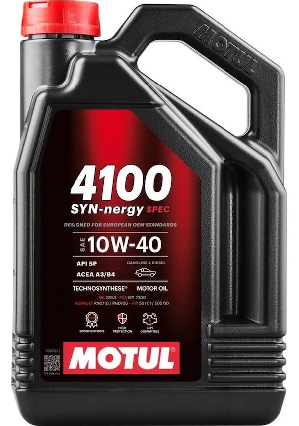 Motul 4100 Protect 10W-40 Motor Yağı 4 L