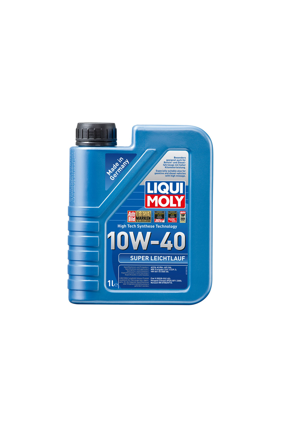 LIQUI MOLY Super Leichtlauf 10W40 Sentetik Motor Yağı 1 Litre 9503