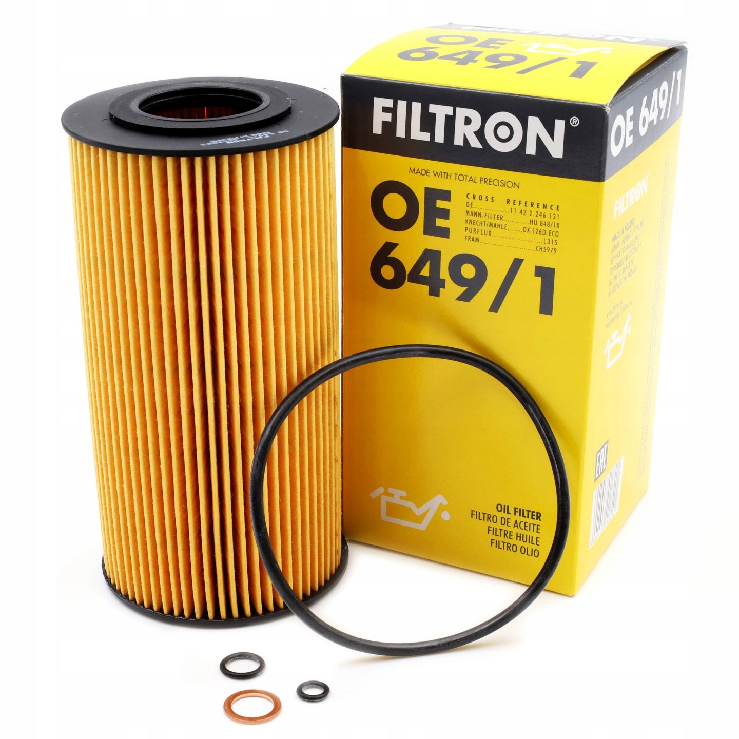 Filtron OE649/1 Yağ Filtresi