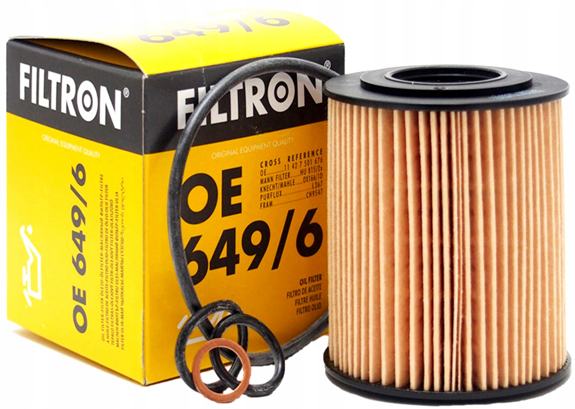 Filtron OE649/6 Yağ Filtresi