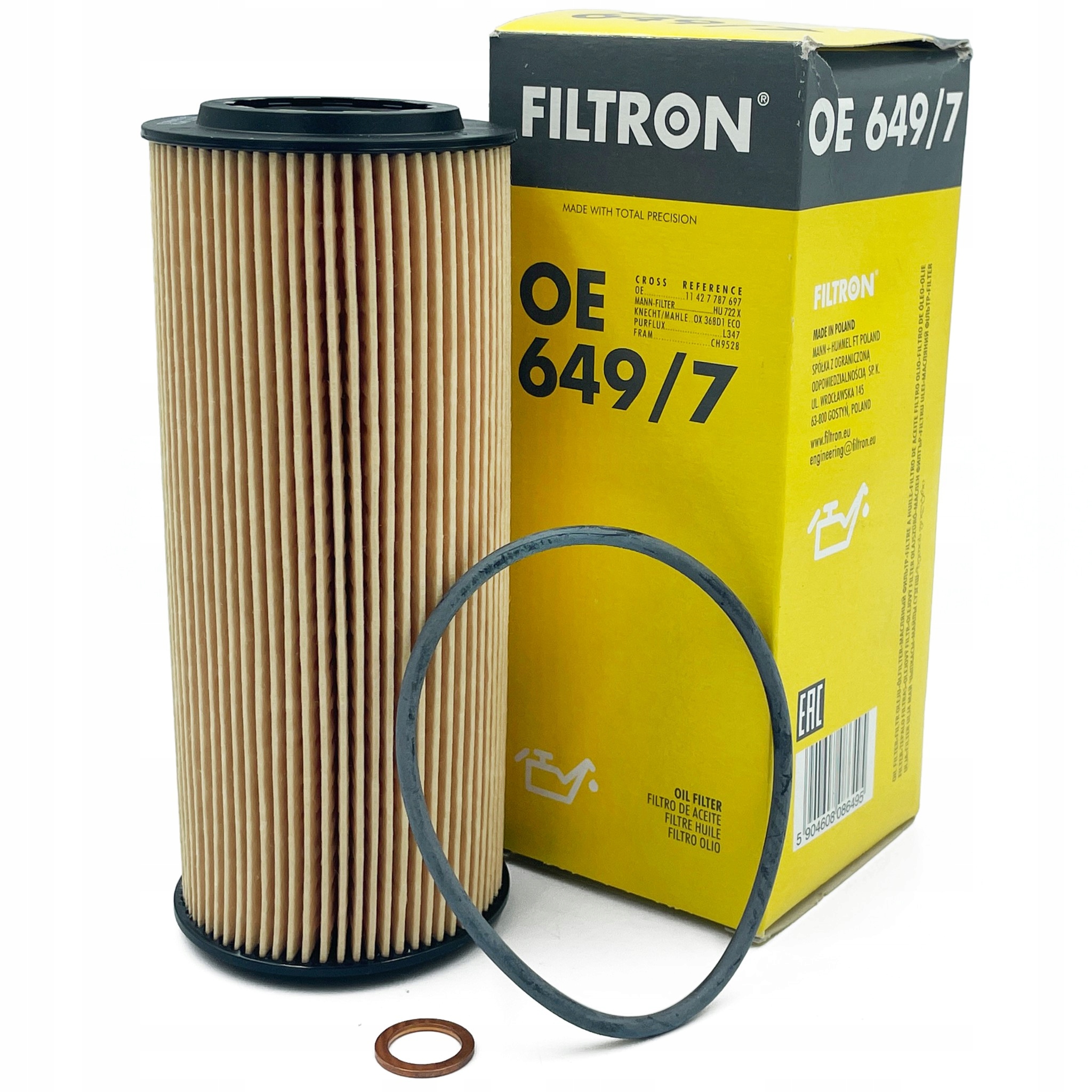 Filtron OE649/7 Yağ Filtresi